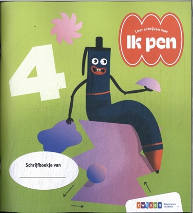 Afbeeldingen van Ik pen! 2024 Ik pen 4 Schrijfboekje