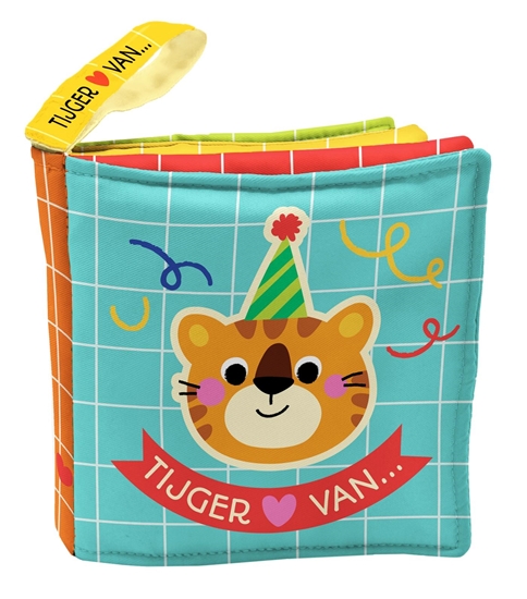 Afbeelding van Knisperboekje vol liefde - Tijger houdt van feest