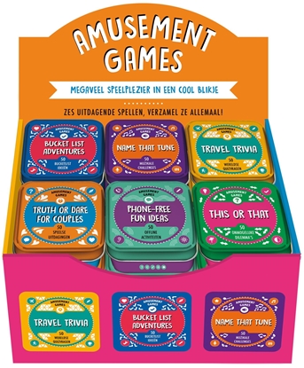 Afbeeldingen van Display Amusement games 6 x 3 exemplaren