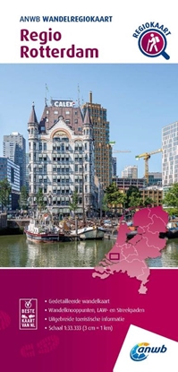 Afbeeldingen van ANWB Wandelregiokaart Regio Rotterdam 1:33.333