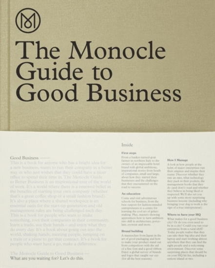 Afbeelding van The Monocle Guide to Good Business
