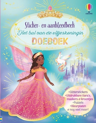 Afbeeldingen van Sticker- en aankleedboek Het bal van de elfjeskoningin Doeboek