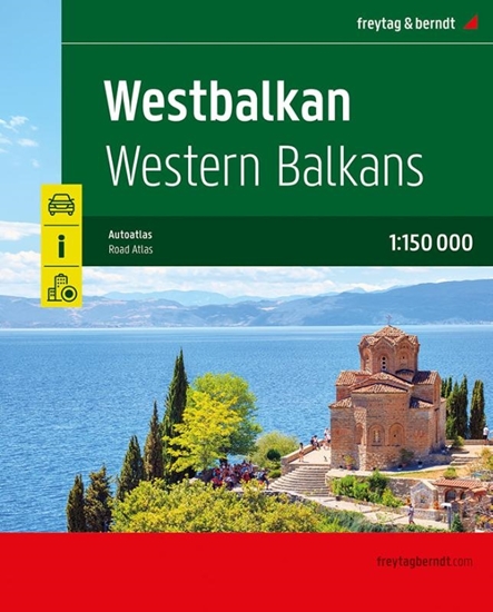 Afbeelding van F&B Atlassen West-Balkan Wegenatlas F&B