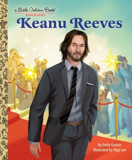 Afbeelding van Little Golden Book Biographies Keanu Reeves: A Little Golden Book Biography