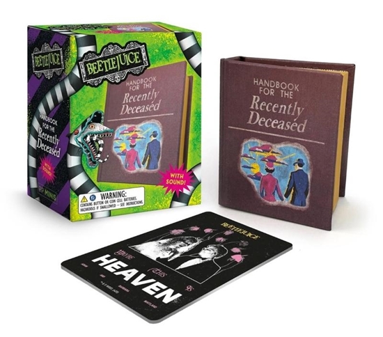 Afbeelding van Rp Minis Beetlejuice Talking Handbook for the Recently Deceased [With Battery]