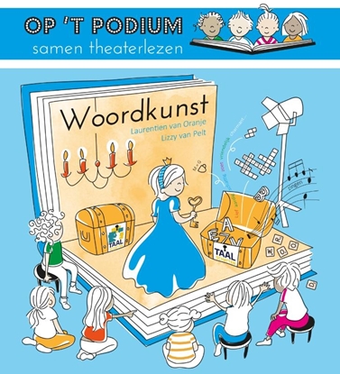 Afbeeldingen van Op 't podium, samen theaterlezen Woordkunst