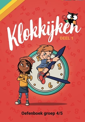 Afbeeldingen van wijzeroverdebasisschool.nl Oefenboek Klokkijken Groep 4/5
