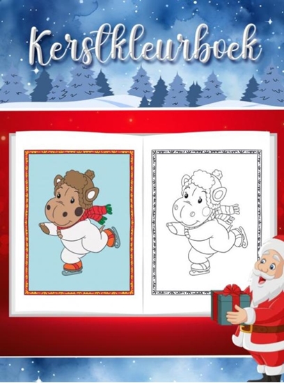 Afbeelding van Leuk Kerst kleurboek voor kinderen