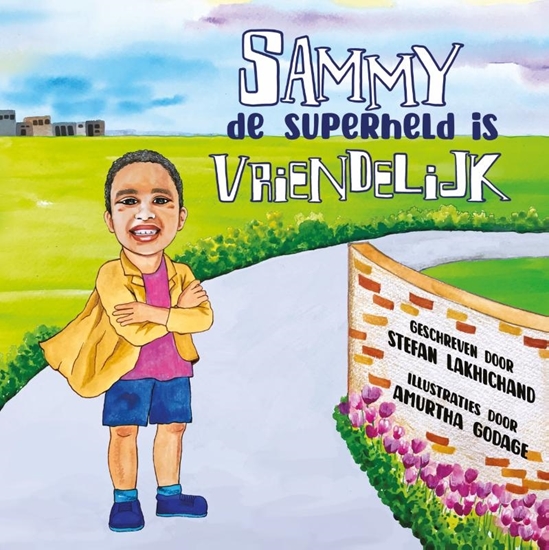 Afbeelding van Sammy de superheld is vriendelijk