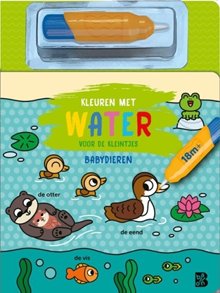 Afbeeldingen van Kleuren met water Kleuren met water voor de kleintjes: Babydieren