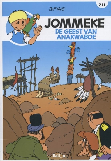 Afbeelding van Jommeke De geest van Anakwaboe