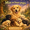 Afbeelding van Het voorlees boekje, Mia en haar pups.