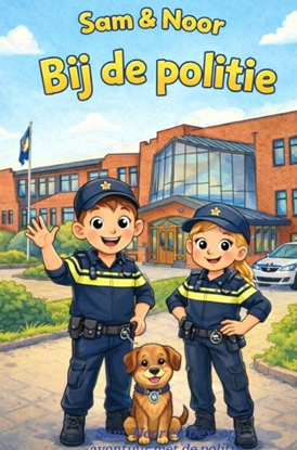 Afbeeldingen van Sam en Noor Bij de Politie