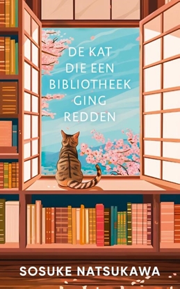 Afbeeldingen van De kat die een bibliotheek ging redden
