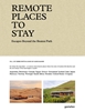 Afbeelding van Remote Places to Stay Vol. 2
