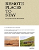 Afbeelding van Remote Places to Stay Vol. 2