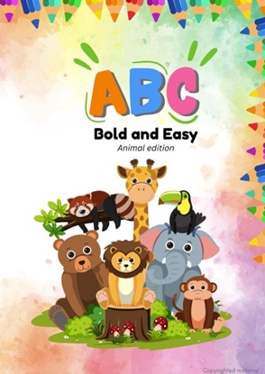 Afbeeldingen van ABC Bold and Easy: Animal edition
