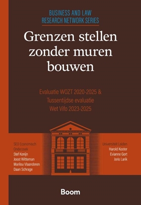 Afbeeldingen van Leiden Business and Law Research Series Grenzen stellen zonder muren bouwen