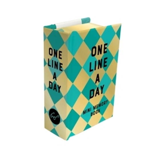 Afbeelding van One Line a Day Mint Diamond Mini One Line a Day