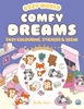 Afbeelding van Cozy World Cozy World Comfy Dreams: Easy Colouring and Sticker Scene for Teens, Young Adults and Adults