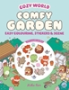 Afbeelding van Cozy World Cozy World Comfy Garden: Easy Colouring and Sticker Scene for Teens, Young Adults and Adults