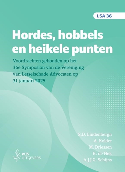 Afbeelding van Hordes, hobbels en heikele punten