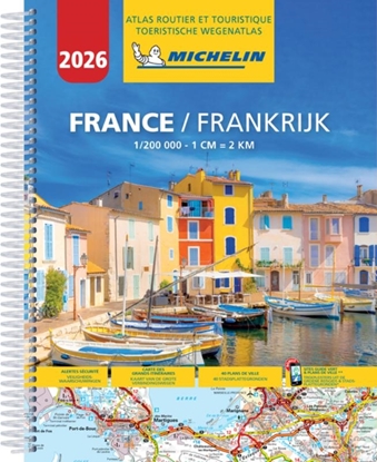 Afbeeldingen van Michelin Atlassen Michelin Atlas Frankrijk 2026