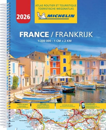 Afbeelding van Michelin Atlassen Michelin Atlas Frankrijk 2026