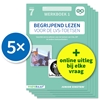 Afbeelding van Deel 1 Begrijpend lezen voor de LVS-toetsen - Groep 7 - Werkboek 1 + Online video-uitleg (set van 5)