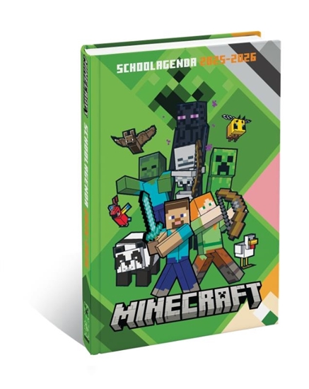 Afbeelding van Minecraft Schoolagenda - 2025-2026