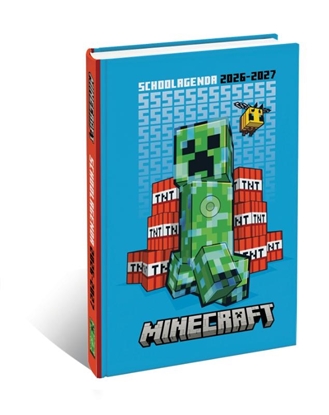 Afbeeldingen van Minecraft Schoolagenda 2026-2027