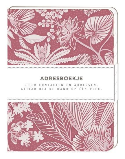 Afbeelding van Adresboekje - Tropical Pink
