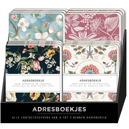 Afbeeldingen van Display adresboekjes 4 x 5 ex.