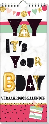 Afbeeldingen van Verjaardagskalender It's your birthday