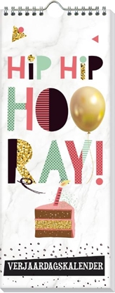 Afbeeldingen van Verjaardagskalender Hip Hip Hooray