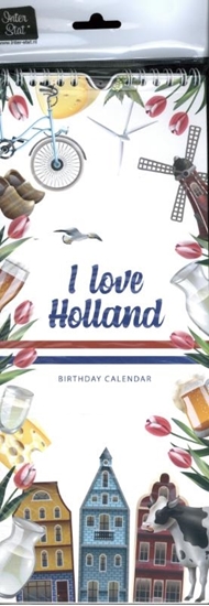 Afbeelding van Verjaardagskalender - I love Holland - Los