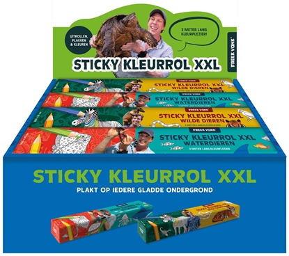 Afbeeldingen van Display Freek Vonk Sticky kleurrollen XXL 2 x 6 ex.