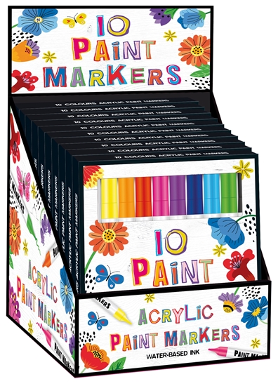 Afbeelding van Display 10 x 10 Paint Markers Box