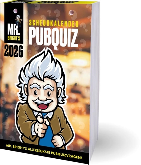 Afbeelding van Mr. Bright's Pubquiz scheurkalender 2026