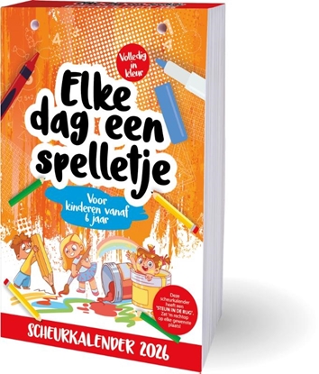 Afbeeldingen van Elke dag een spelletje voor kinderen scheurkalender 2026