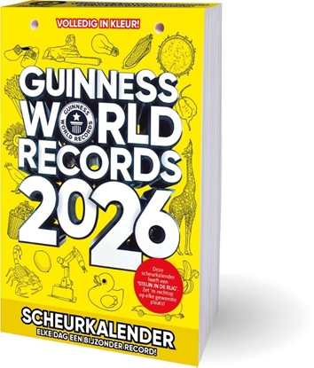 Afbeeldingen van Guiness Book of World Records scheurkalender 2026
