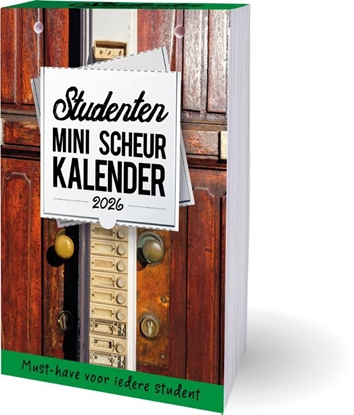 Afbeeldingen van Studenten scheurkalender mini 2026