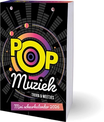 Afbeeldingen van Popmuziek scheurkalender mini - 2026