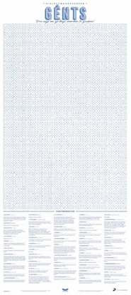 Afbeeldingen van Dialectposter: GENTS