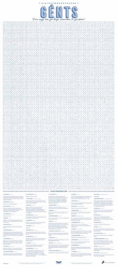 Afbeelding van Dialectposter: GENTS