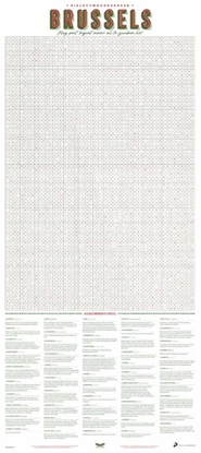 Afbeeldingen van Dialectposter: BRUSSELS