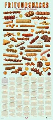 Afbeeldingen van Poster: Frituursnacks in het wild