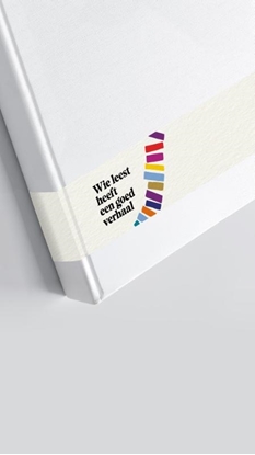 Afbeeldingen van Wie Leest Heeft Een Goed Verhaal - buikbandjes set 50 ex.