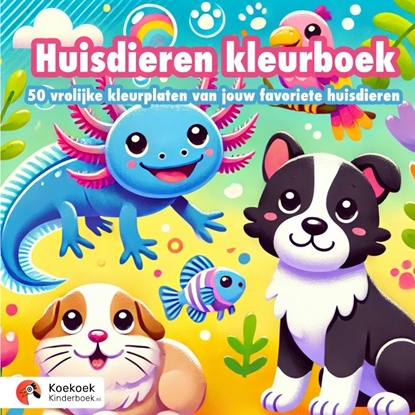 Afbeeldingen van Huisdieren Kleurboek