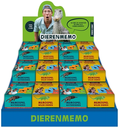 Afbeeldingen van Display Freek Vonk Dierenmemo - 2 x 6 ex.